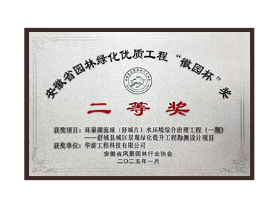 榮獲2025“徽園杯”獎(jiǎng)二等獎(jiǎng)